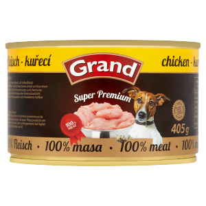 GRAND konz. Superpremium pes drůbeží 405 g