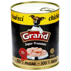 GRAND konz. Superpremium pes drůbeží 850 g