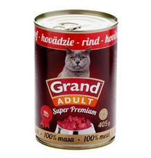 GRAND konz. Superpremium kočka hovězí 405 g