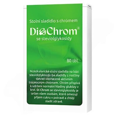 Di Chrom se steviolglykosidy stolní sladid.tbl.80