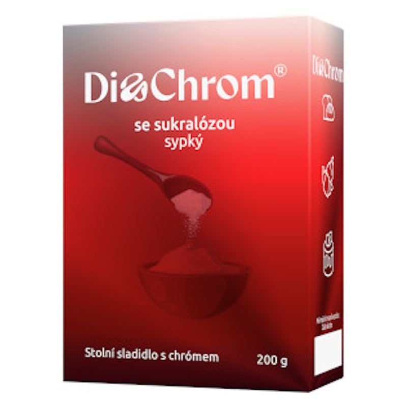 DI CHROM Se sukralózou sypký stolní sladidlo 200 g