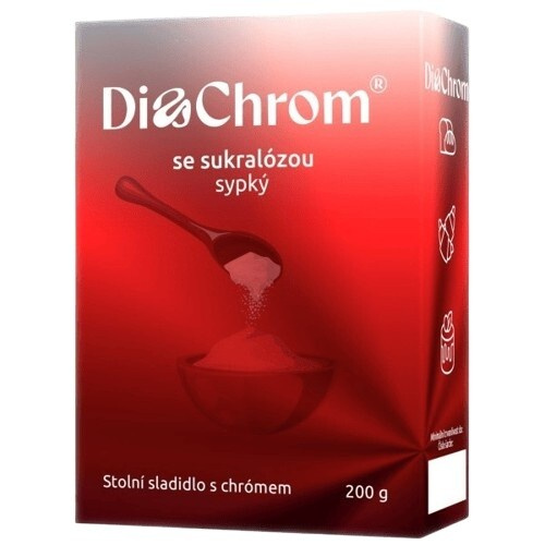 DI CHROM Se sukralózou sypký stolní sladidlo 200 g