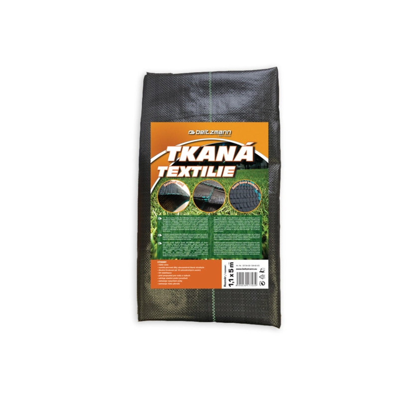 Beltzmann Tkaná textilie mulčovací černá 1,1 x 5 m