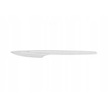 Nůž PS opakovaně použitelný 17,5 cm transparentní 100 ks