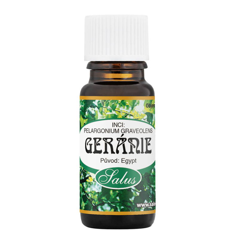 Saloos Geránie 10 ml Esenciální oleje Salus