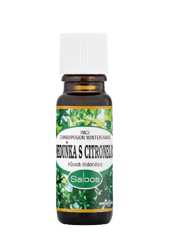 Saloos Meduňka s citronelou esenciální olej 10 ml