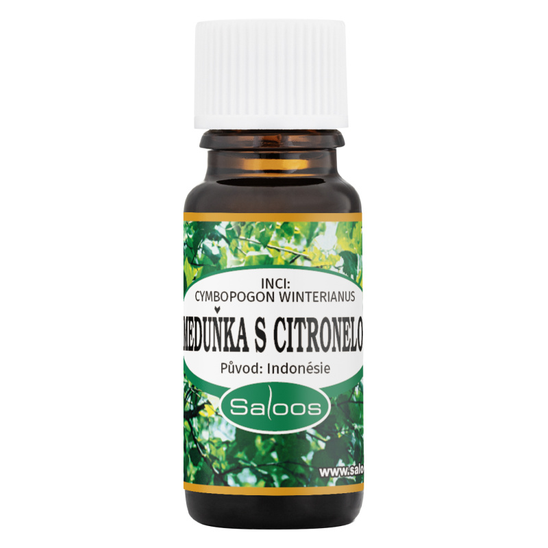 Saloos Meduňka s citronelou esenciální olej 10 ml