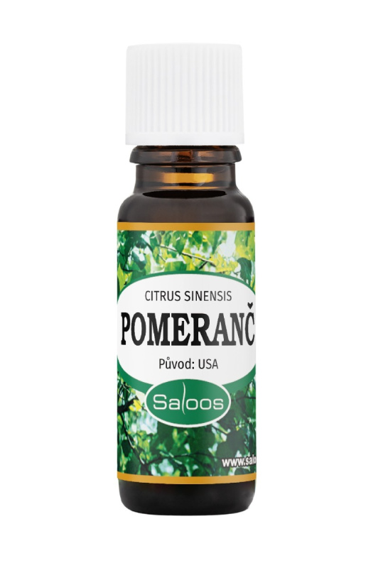 Pomeranč 10 ml | Esenciální oleje Saloos
