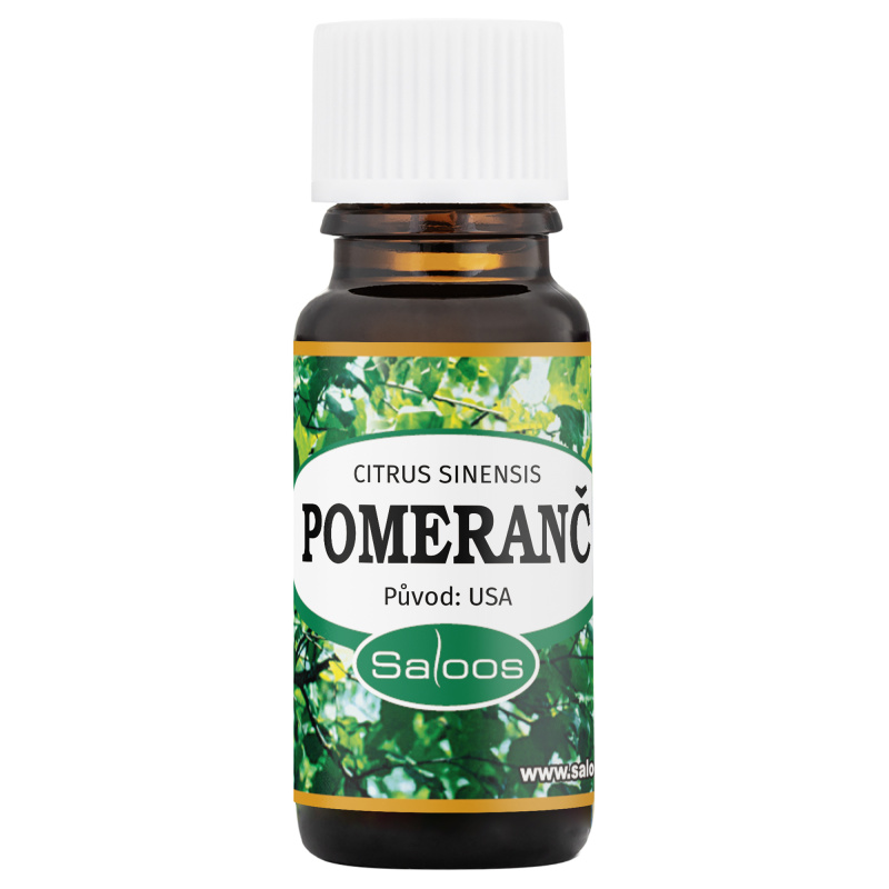 Pomeranč 10 ml | Esenciální oleje Saloos