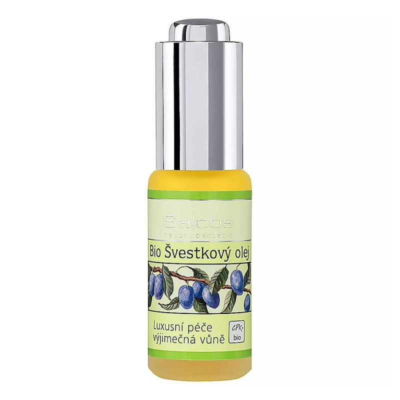 Švestkový olej BIO SALOOS Naturcomestics 20 ml