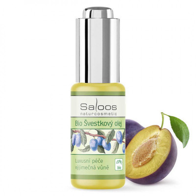 Švestkový olej BIO SALOOS Naturcomestics 20 ml