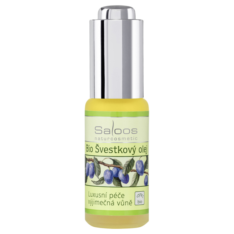 Švestkový olej BIO SALOOS Naturcomestics 20 ml