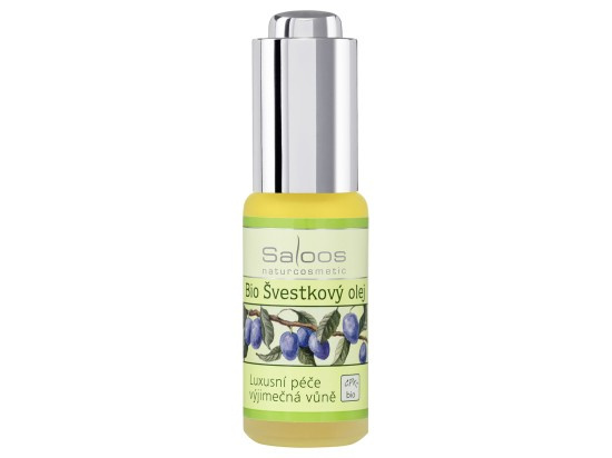 Švestkový olej BIO SALOOS Naturcomestics 20 ml