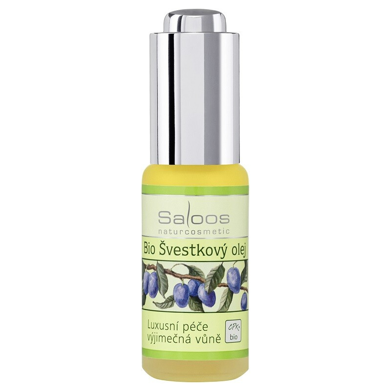 Švestkový olej BIO SALOOS Naturcomestics 20 ml