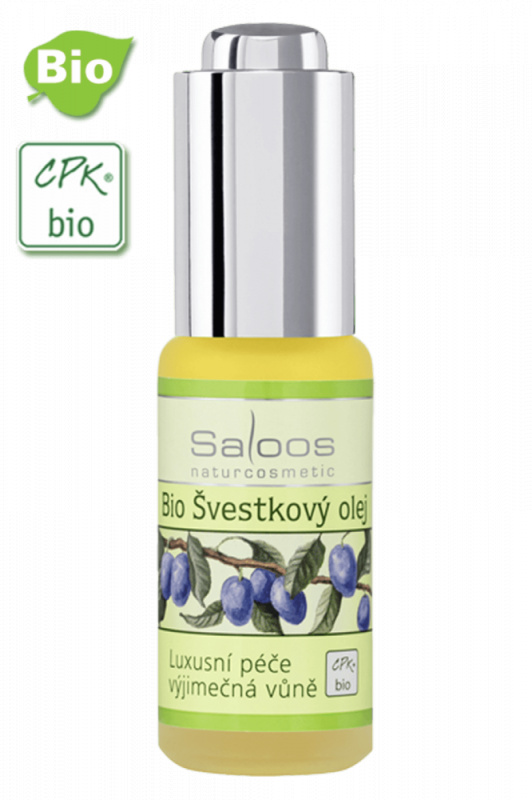 Švestkový olej BIO SALOOS Naturcomestics 20 ml