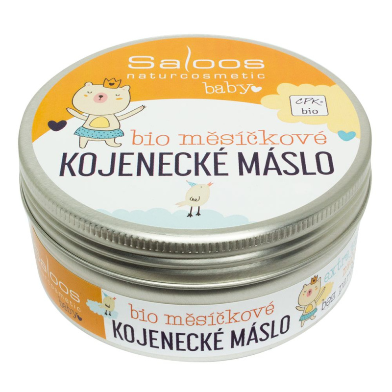 Saloos Šlehané bio měsíčkové kojenecké máslo 150 ml