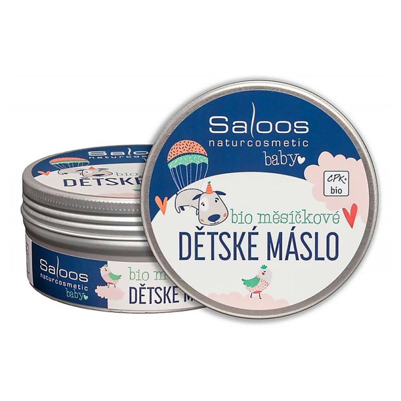 Saloos Šlehané bio měsíčkové dětské máslo 150 ml