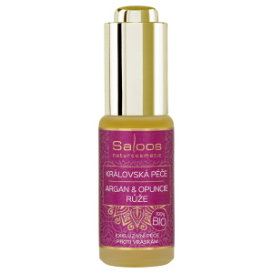 Pleťový olej Argan + Opuncie + Růže SALOOS Naturcosmetics 20 ml