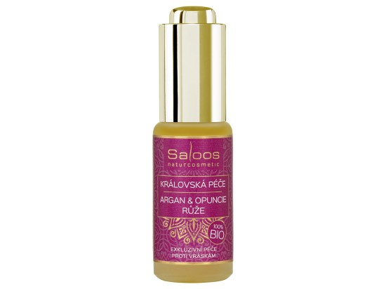 Pleťový olej Argan + Opuncie + Růže SALOOS Naturcosmetics 20 ml