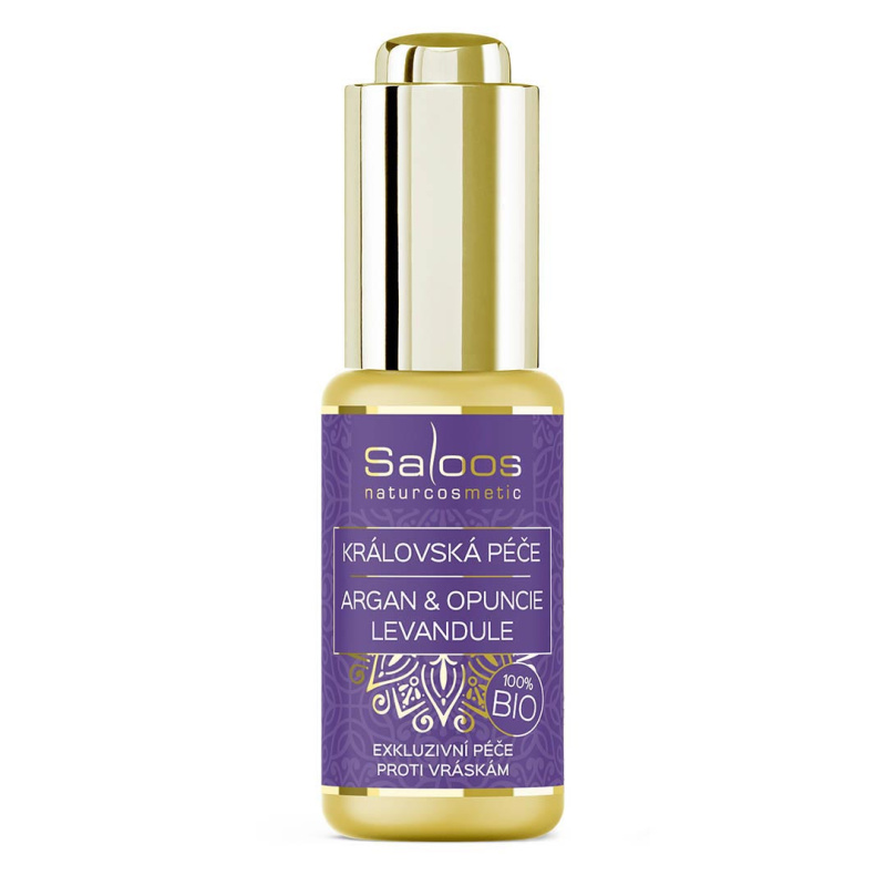 Saloos Argan & Opuncie – Levandule 100% bio 20 ml
