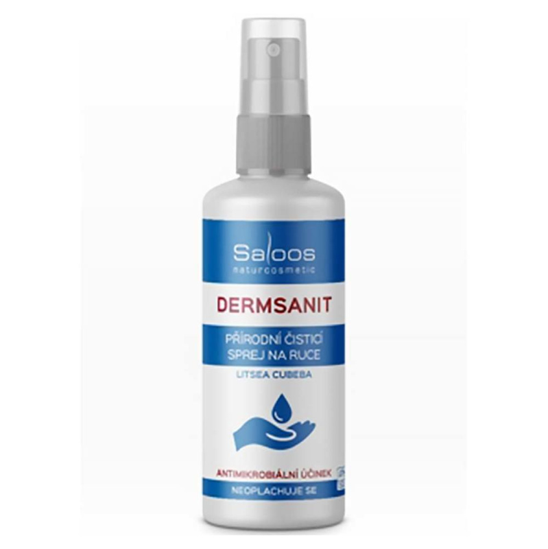 Saloos Přírodní bezoplachový sprej na ruce, Dermsanit 50 ml