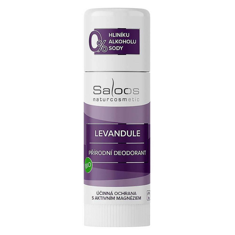 Saloos Levandule 60 g | Bio přírodní deodoranty