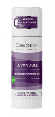 Saloos Levandule 60 g | Bio přírodní deodoranty