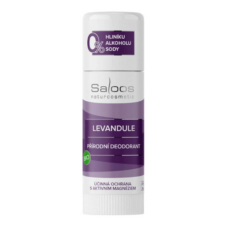 Saloos Levandule 60 g | Bio přírodní deodoranty