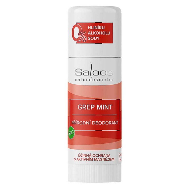 Saloos Grep mint 60 g | Bio přírodní deodoranty