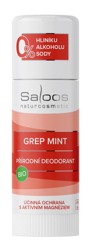 Saloos Grep mint 60 g | Bio přírodní deodoranty