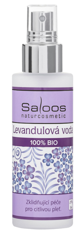 Saloos Levandulová voda 100% bio | Květinové pleťové vody Objem: 100 ml