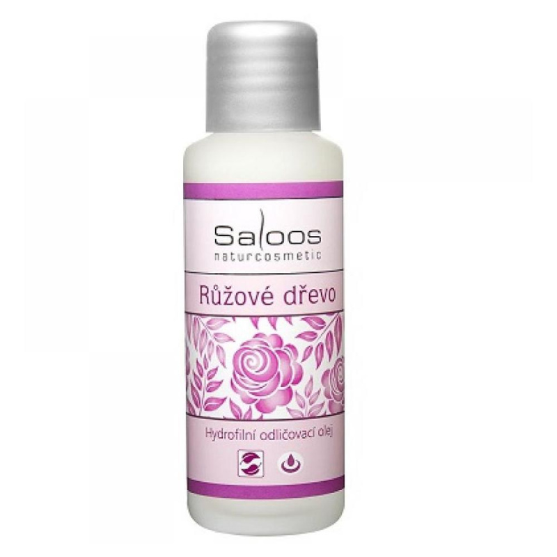 Hydrofilní odličovací olej Růžové dřevo SALOOS Naturcosmetics 50 ml