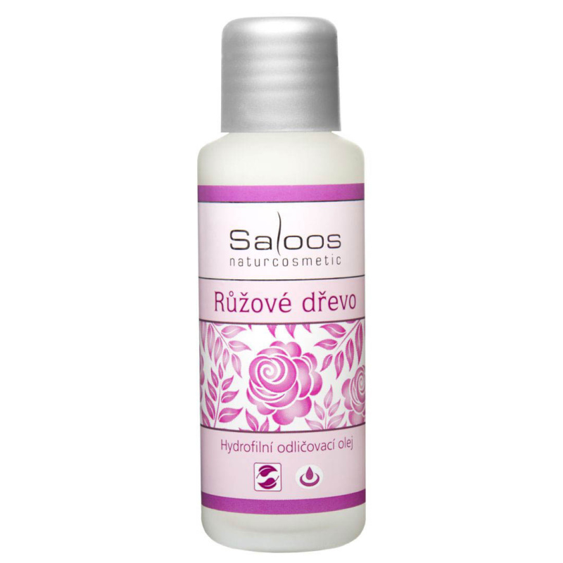 Hydrofilní odličovací olej Růžové dřevo SALOOS Naturcosmetics 50 ml