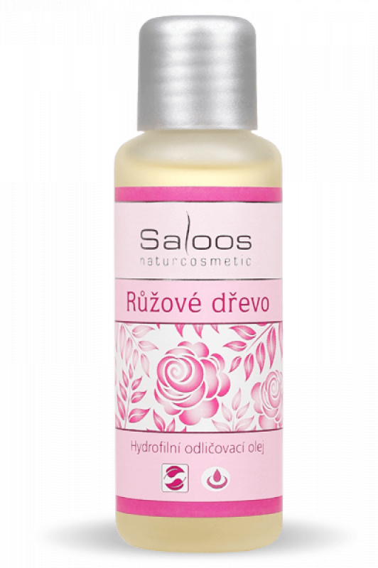 Hydrofilní odličovací olej Růžové dřevo SALOOS Naturcosmetics 50 ml