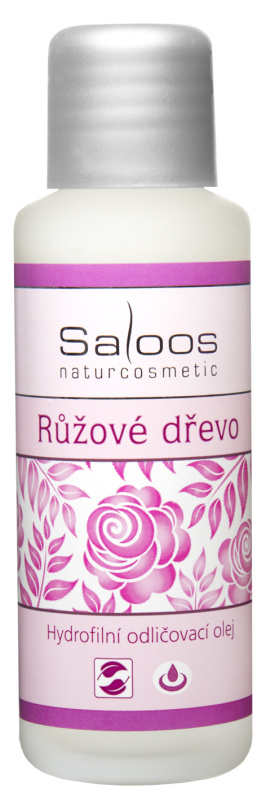 Hydrofilní odličovací olej Růžové dřevo SALOOS Naturcosmetics 50 ml