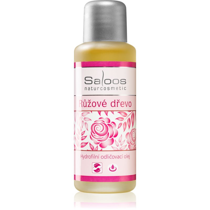 Hydrofilní odličovací olej Růžové dřevo SALOOS Naturcosmetics 50 ml