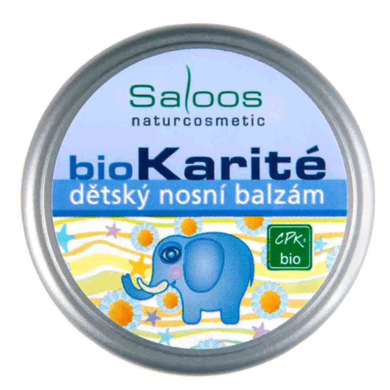Saloos Dětský nosní - bioKarité 19 ml