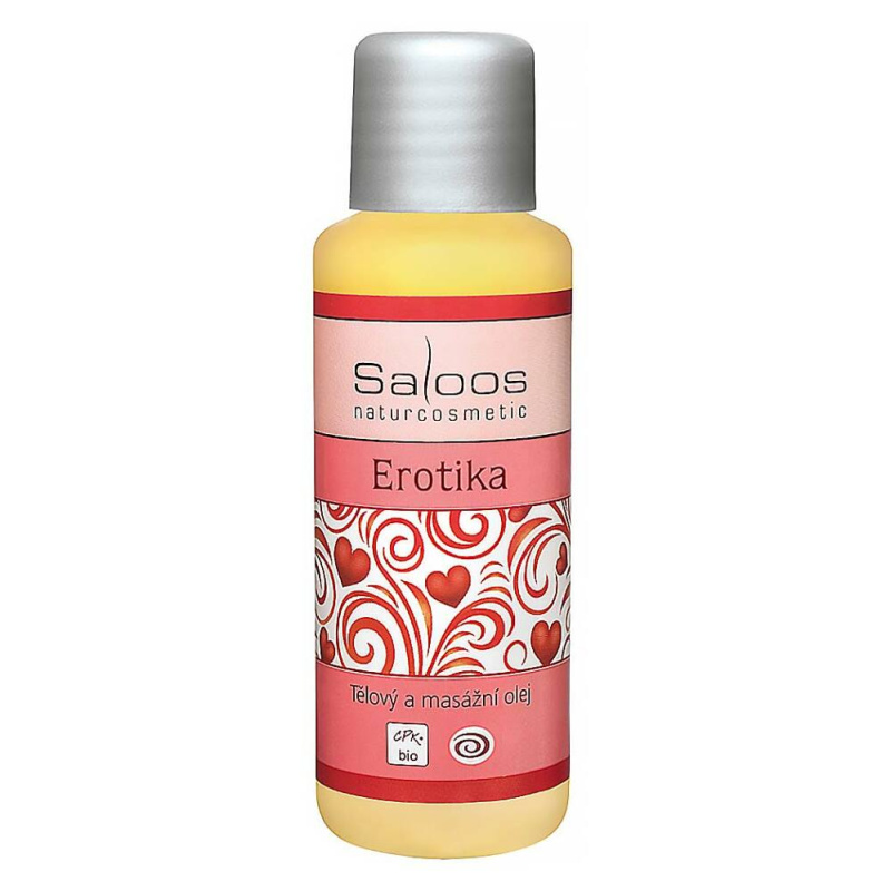 Tělový a pleťový masážní olej Erotika SALOOS Naturcosmetics 50ml