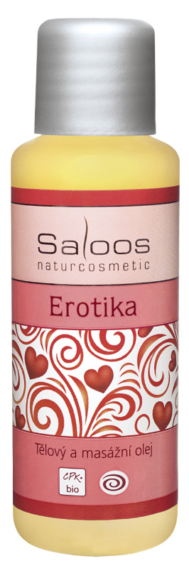 Tělový a pleťový masážní olej Erotika SALOOS Naturcosmetics 50ml
