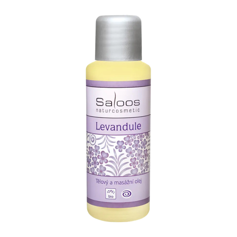 Saloos Masážní olej levandule 50 ml