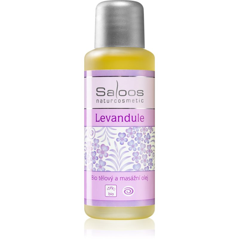 Saloos Masážní olej levandule 50 ml