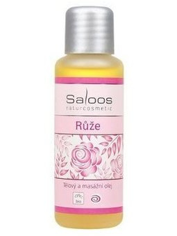 Masážní olej Růže BIO SALOOS Naturcosmetics 50 ml