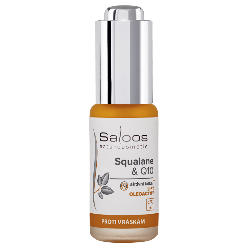 Rostlinný elixír BIO Squalene + Q10 SALOOS Naturcosmetics 20 ml