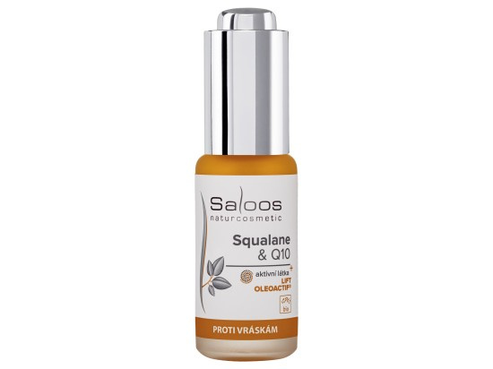 Rostlinný elixír BIO Squalene + Q10 SALOOS Naturcosmetics 20 ml