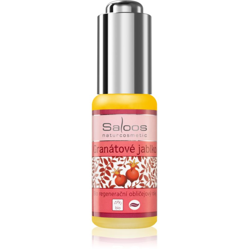 Saloos Regenerační obličejový olej granátové jablko 20 ml