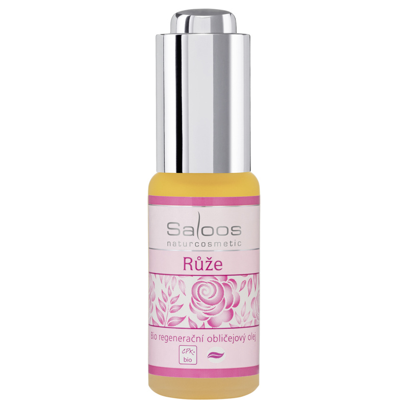 Saloos Regenerační obličejový olej růže 20 ml