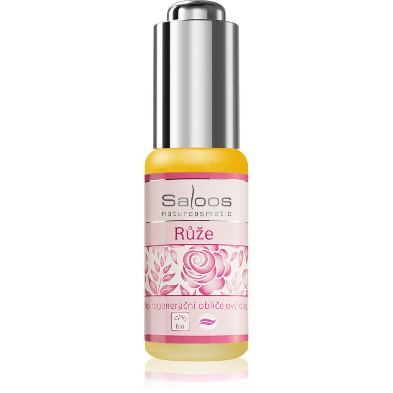 Saloos Regenerační obličejový olej růže 20 ml