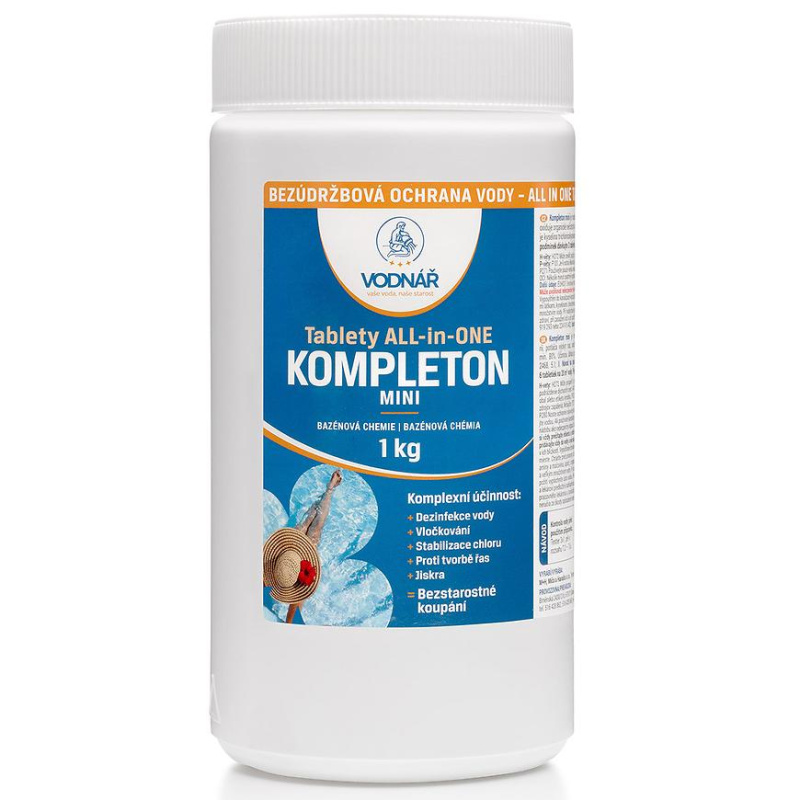 Vodnar chlorové tablety 1 kg