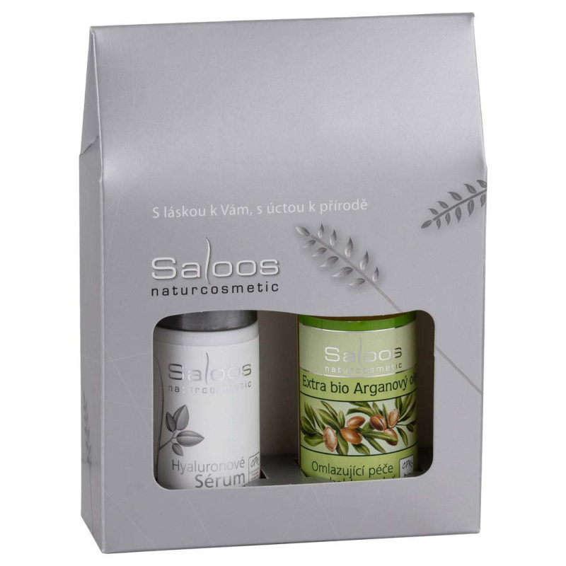 Saloos Argan & Hyaluronové sérum 1 kazeta | Dárkové kazety