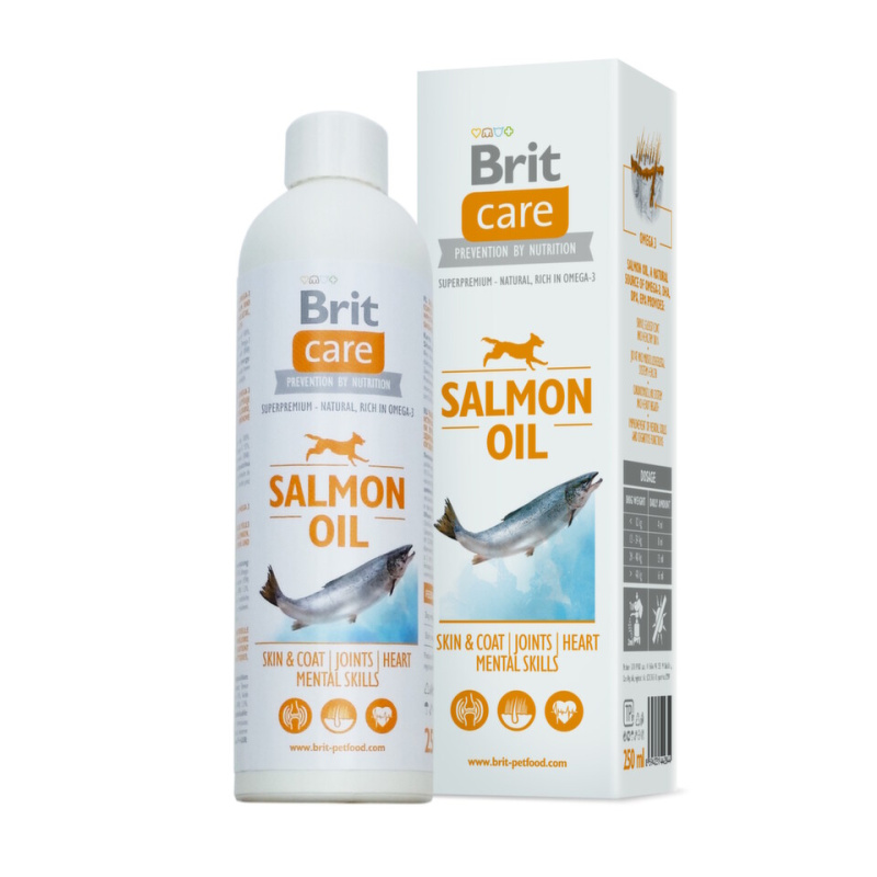 Brit Care Lososový Olej Pro Psy 250 ml
